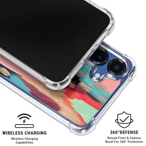 Color Melt by Etta Vee Galaxy S25 Clear Case